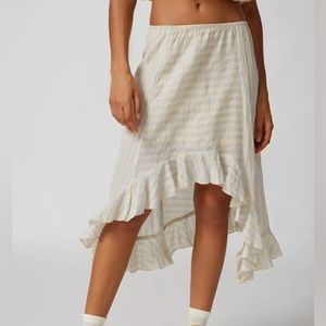 Urban outfitters asymmetrical striped skirt